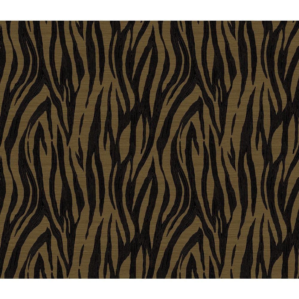 57.5 sq. ft. Metallic Royal Gold and Obsidian Jazz Faux Skin Unpasted Nonwoven Paper Wallpaper Roll price history on PriceWatchPro
