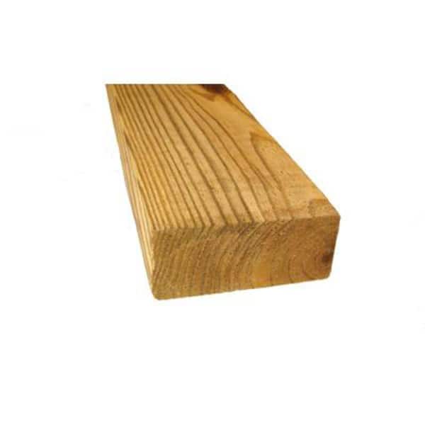 Unbranded 2 in. x 8 in. x 12 ft. #2 Premium Grade Southern Yellow Pine Dimensional Lumber