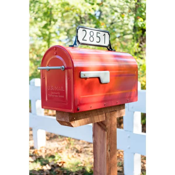 Manhattan Address Plaque Black