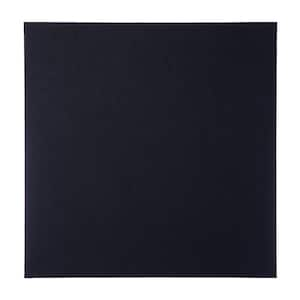 24 in. x 24 in. Performance plus Acoustic Black Fabric Square Sound Absorbing Panel