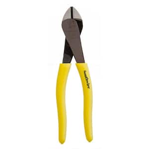 8 in. High-Leverage Diagonal Cutting Pliers with Dipped Handles