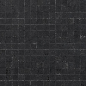 Mantis Black Gold 11.81 in. x 11.81 in. Matte Porcelain Floor and Wall Mosaic Tile (0.96 sq. ft./Each)