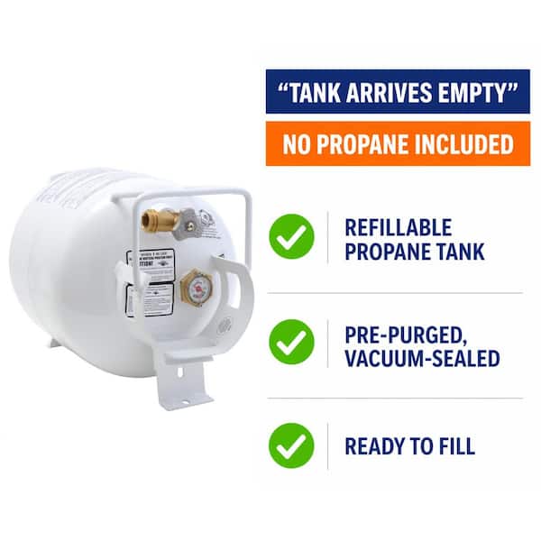 Have a question about Flame King 20 lbs. Horizontal Propane Tank