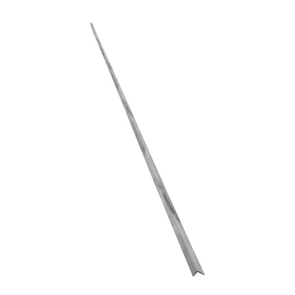PALISADE Prado Granite 94 in. Vinyl Backsplash Accessory L Trim(5-Pack)