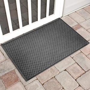 XL 35” x 23” Door Floor Mat (GRAY) 