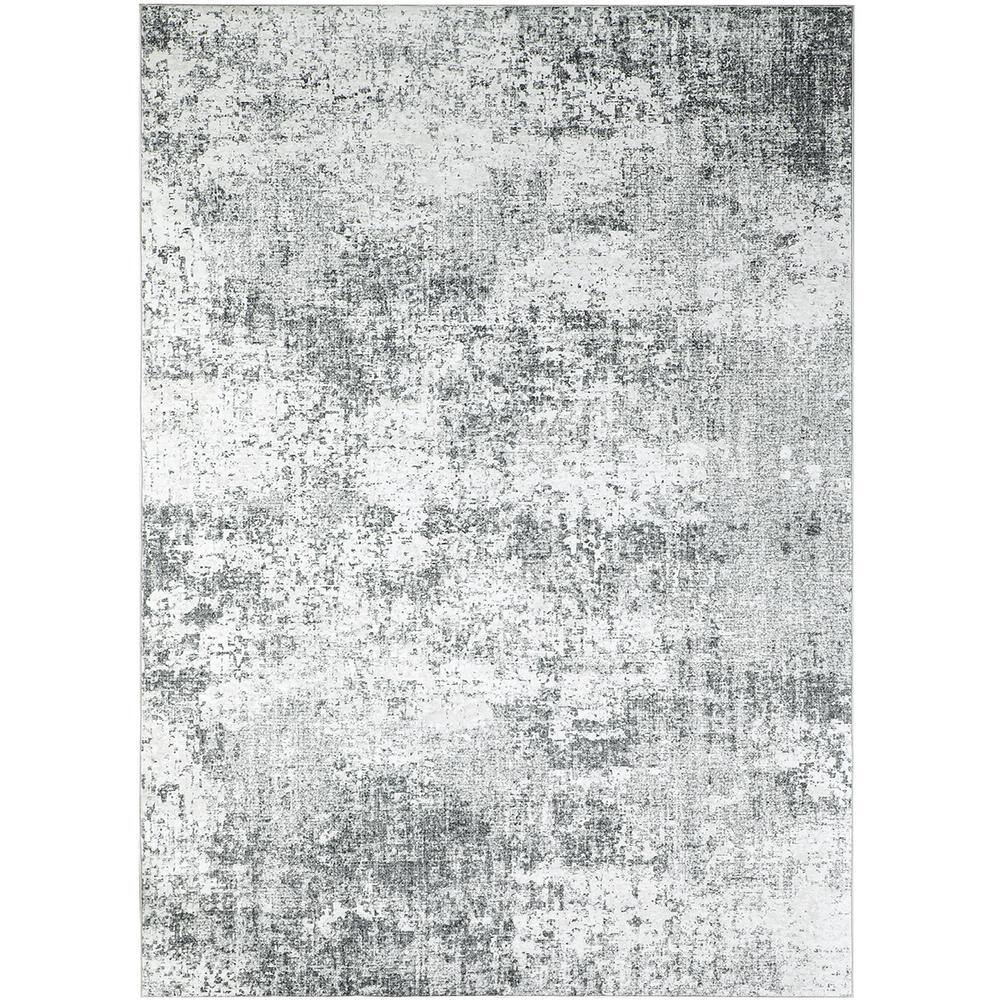 Mist Gray 3 ft. x 5 ft. Modern Abstract Area Rug price history on PriceWatchPro
