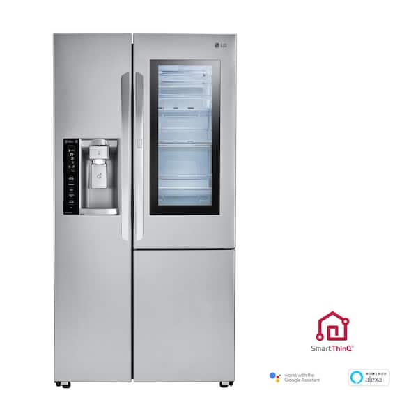 LG 26.0 cu. ft. Side by Side Smart Refrigerator with InstaView