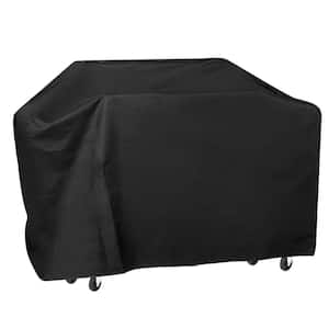 Chalet Water Resistant Grill Cover, 57 in. W x 24 in. D x 46 in. H, Medium, Black