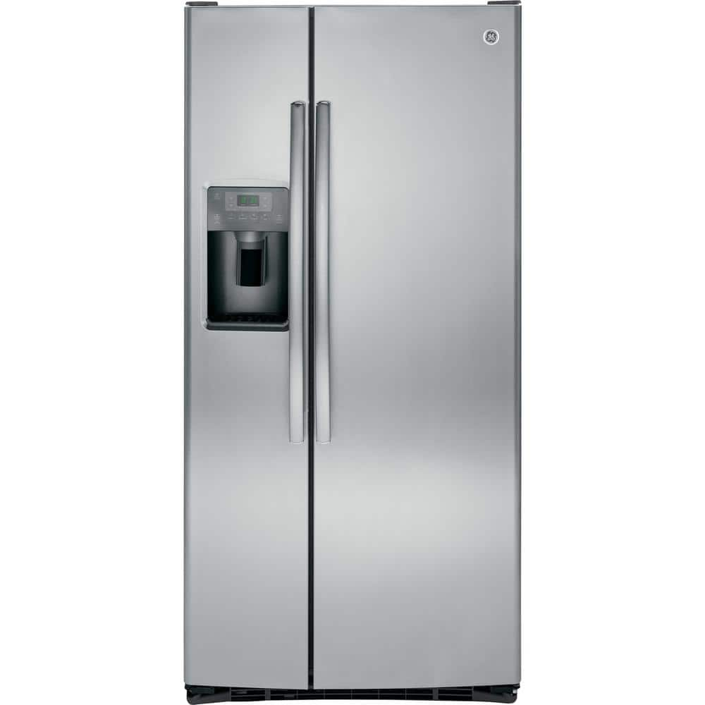 GE 23.2 cu. ft. Side by Side Refrigerator in Stainless Steel