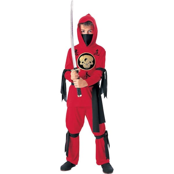 Rubie's Costumes Medium Boys Red Ninja Kids Costume