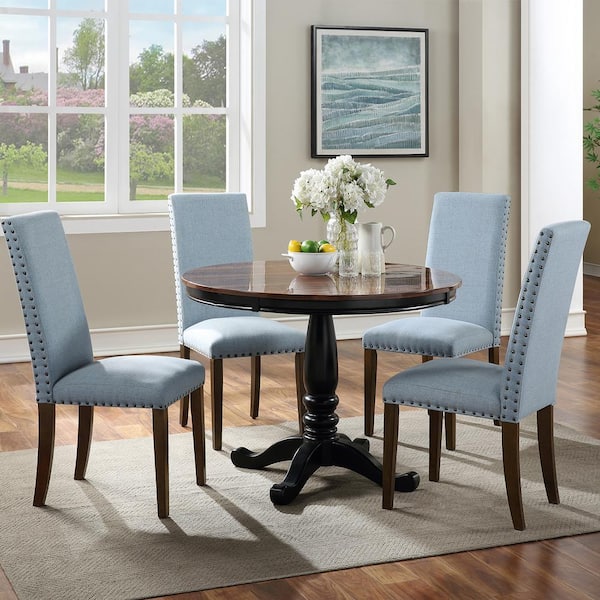 Linen Fabric Upholstered Dining Side, Dining Room Chairs Less Than 100