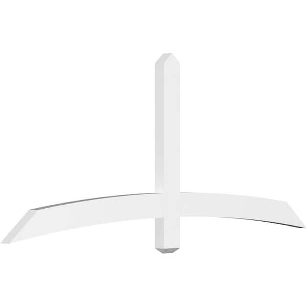Ekena Millwork Bellingham 72 in. W x 30 in. H x 2 in. D Signature Polyurethane Bracket
