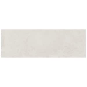 Rhetoric Aristotle White 7-3/4 in. x 23-3/4 in. Glazed Ceramic Wall Tile (12.8 sq. ft./Case)