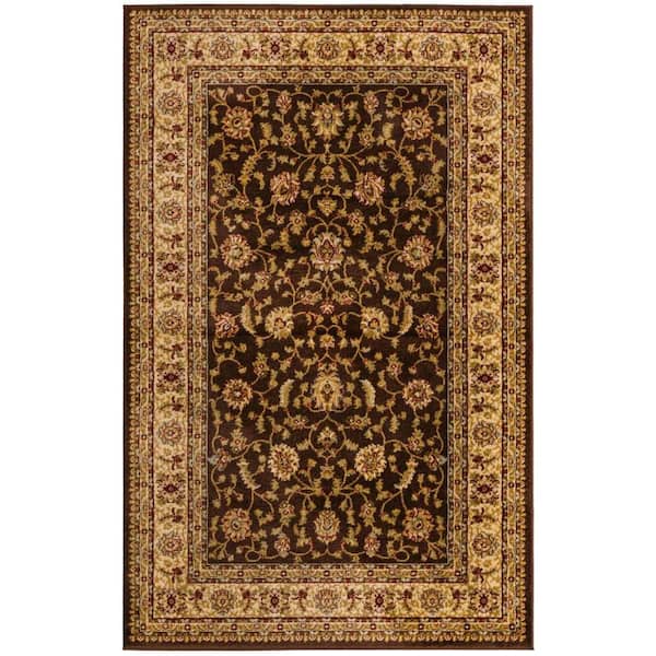 Unique Loom Voyage St. Louis Brown 5' 0 x 8' 0 Area Rug