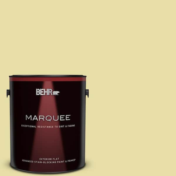 BEHR MARQUEE 1 gal. #P350-3 Green Charm Flat Exterior Paint & Primer