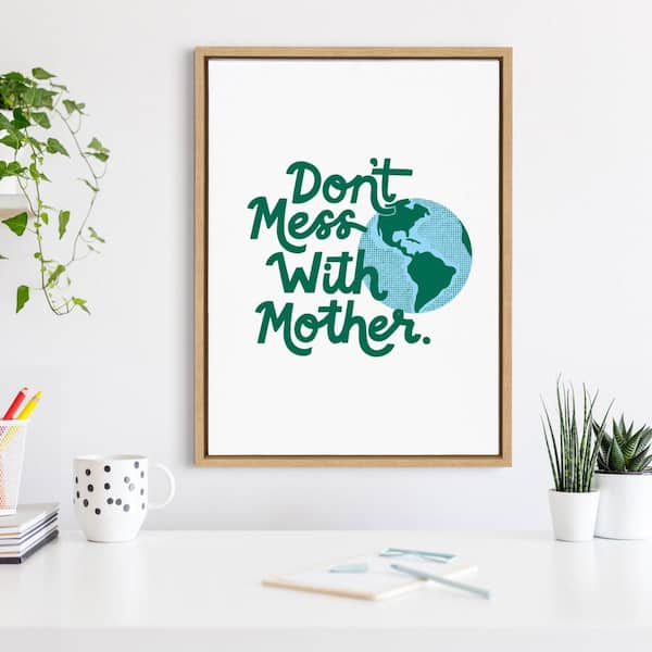 Kate And Laurel Sylvie Don T Mess With Mother By Maria Filar Inspirational Framed Canvas Wall Art 24 In X 18 218853 The Home Depot - Inspirational Framed Canvas Wall Art Kate And Laurel Sylvie Don T Mess With Mother By Maria Filar Inspirational Framed Canvas Wall Art 24 In X 18 218853 The Home Depot - Inspirational Framed Canvas Wall Art