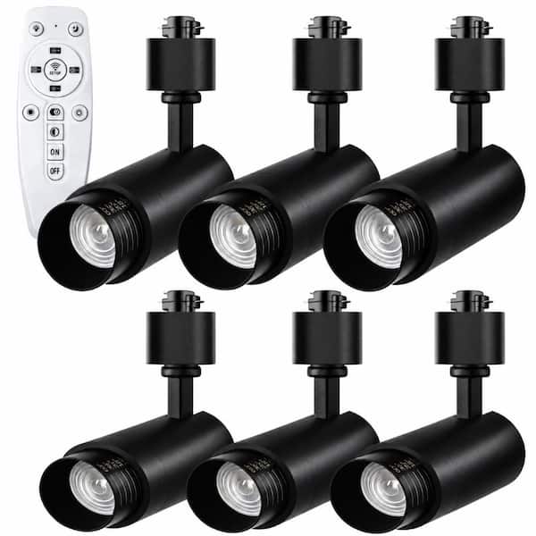12W Zoomable LED Track Lighting Heads, 2700-6500K Adjustable H Type Track Light, 15°-60° Beam Angle Dimmable