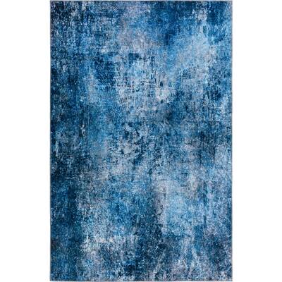 Galileo 1 Deep Sea 8 ft. x 10 ft. Area Rug