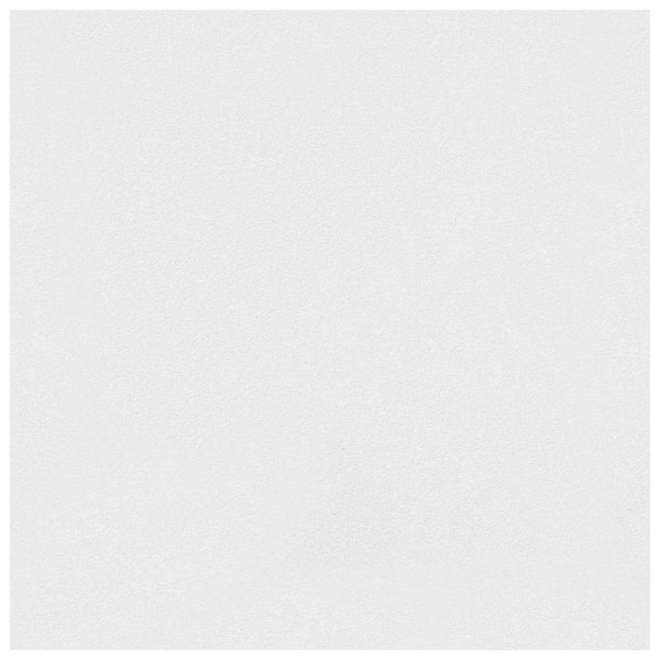 Merola Tile Twenties White 7-3/4 in. x 7-3/4 in. Ceramic Floor and Wall Take Home Tile Sample