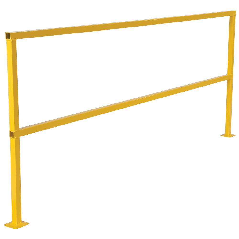 Vestil 10 ft. Square Steel Safety Handrail SQ-120