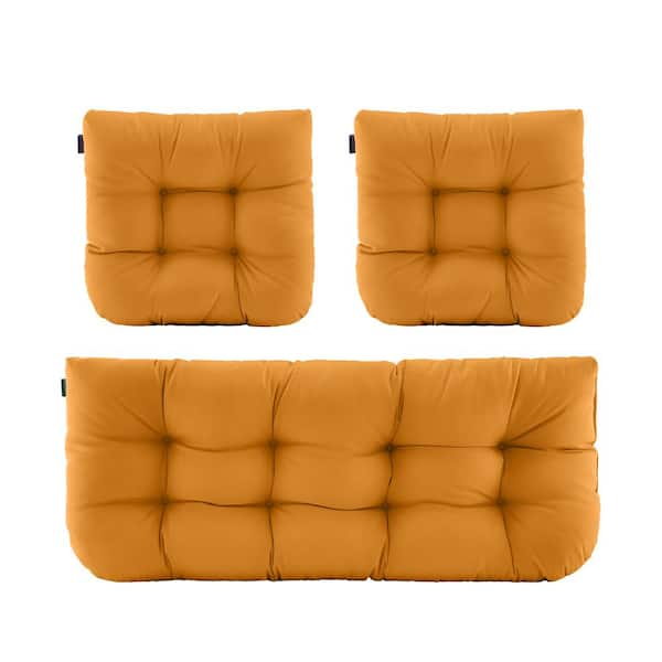 Blisswalk 3-piece Outdoor Chair Cushions Loveseat Outdoor Cushions Set 