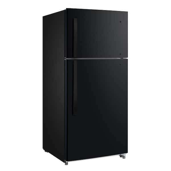 Vissani 18 cu. ft. Top Freezer Refrigerator in Black