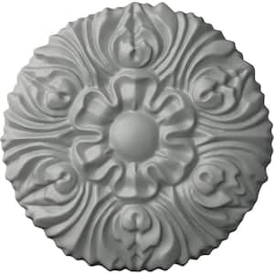 3-7/8 in. x 1/2 in. x 3-7/8 in. Floral Rosette