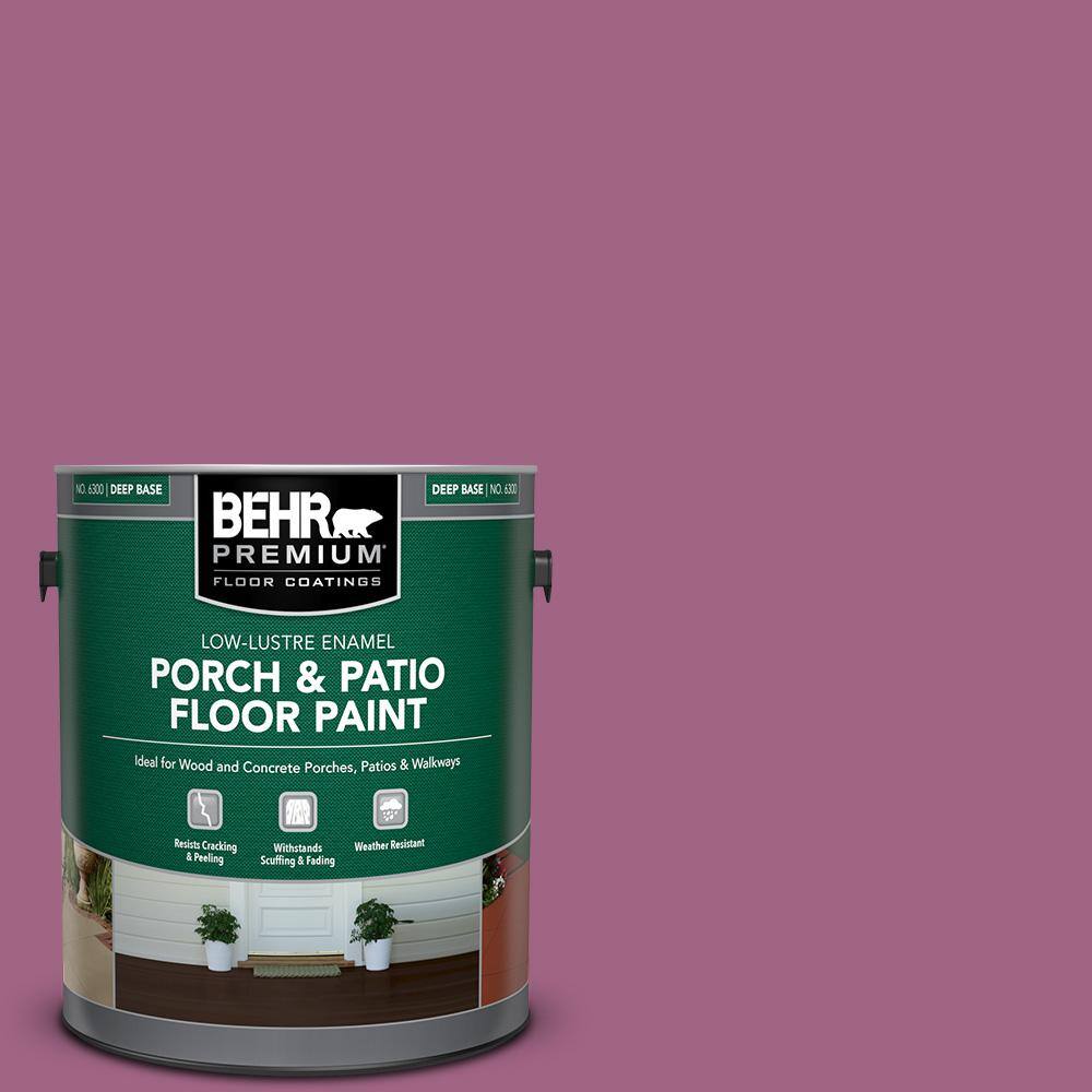 1 gal. #M120-6 Love Poem Low-Lustre Enamel Interior/Exterior Porch and Patio Floor Paint price history on PriceWatchPro
