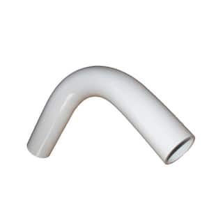 1.9 in. Aluminum Round ADA Handrail White 90 Degree Radius Elbow