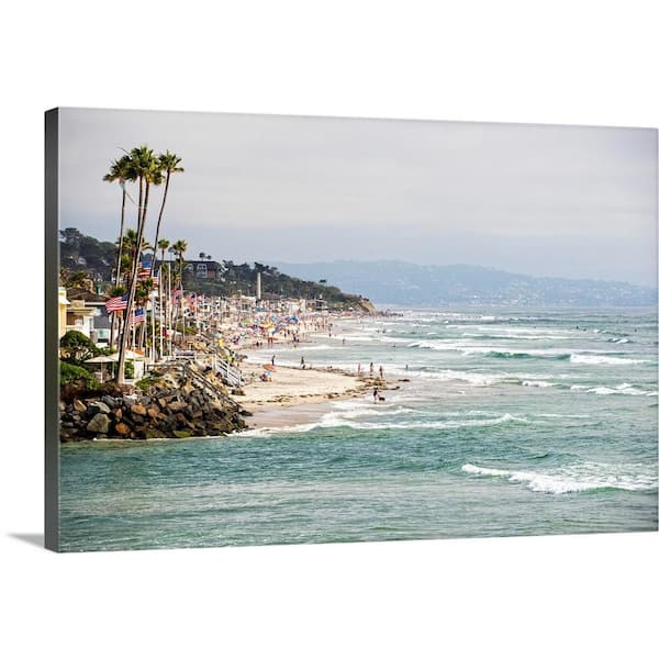 GreatBigCanvas "La Jolla Coast, San Diego, California" by Circle Capture Canvas Wall Art