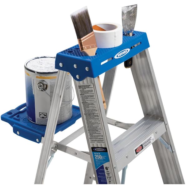 Werner Plastic 4.99-in Utility Bucket For Ladders in the Ladder