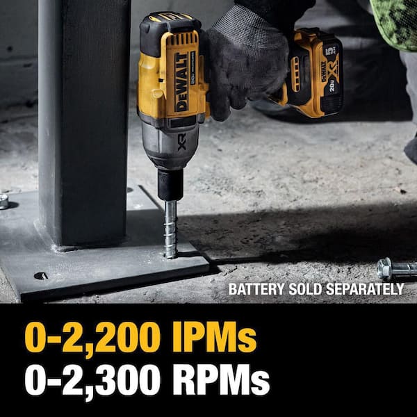 DEWALT 20V MAX Lithium-Ion Cordless 1/2 in. Impact Wrench with 20V