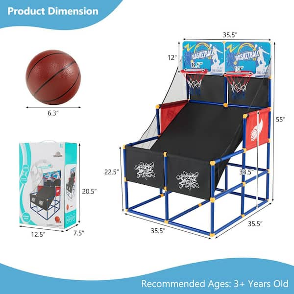  LOYALHEARTDY Basketball Arcade Game Indoor, Arcade