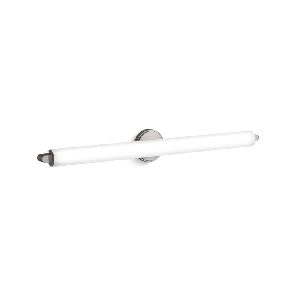 Crue 36 in. 1-Light Titanium Wall Sconce LED Vanity Light Bath Bar price history on PriceWatchPro