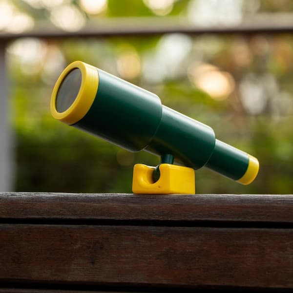 PLAYBERG Green and Yellow Plastic Outdoor Gym Playground Pirate
