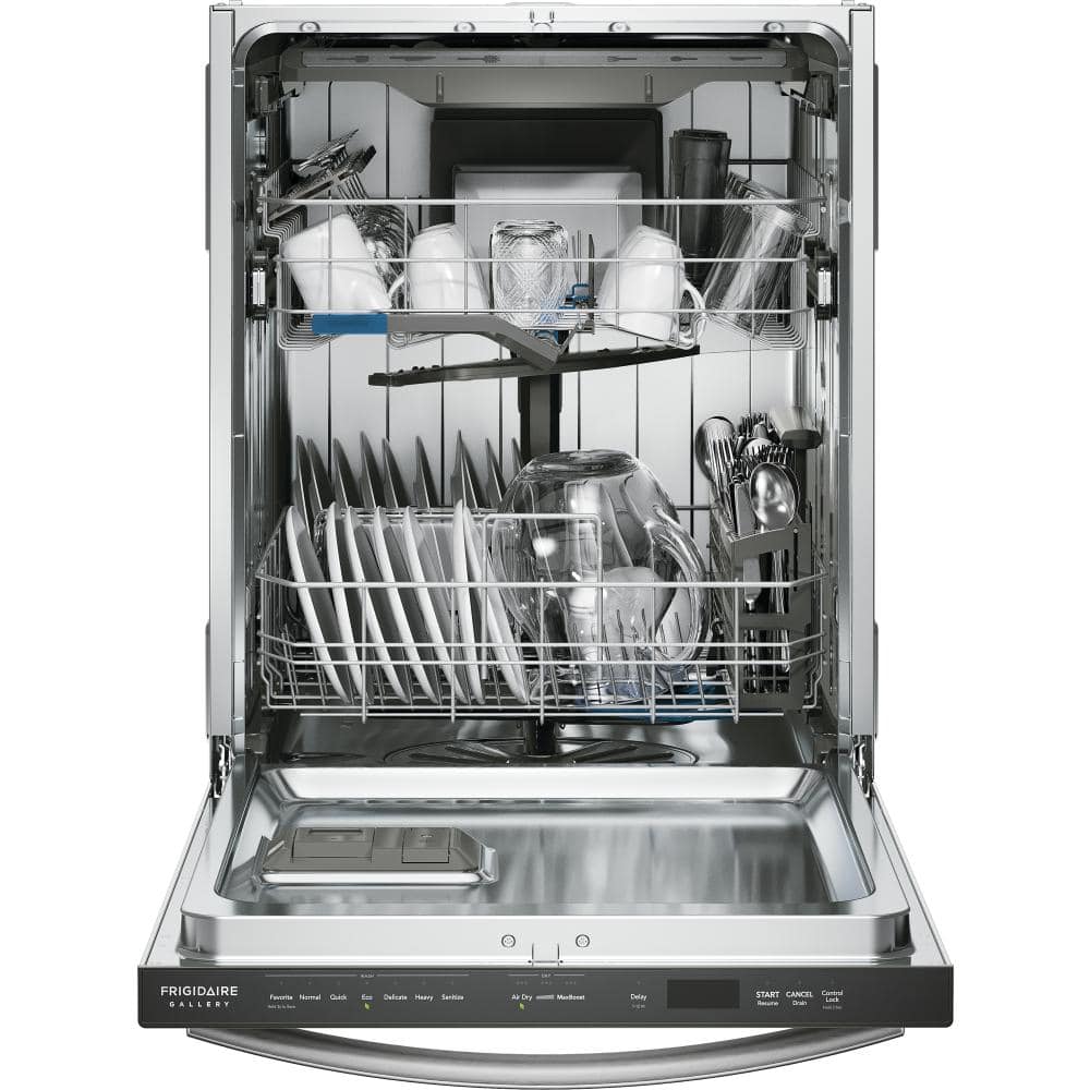 24" Stainless Steel Energy Star Built-In Dishwasher with CleanBoost