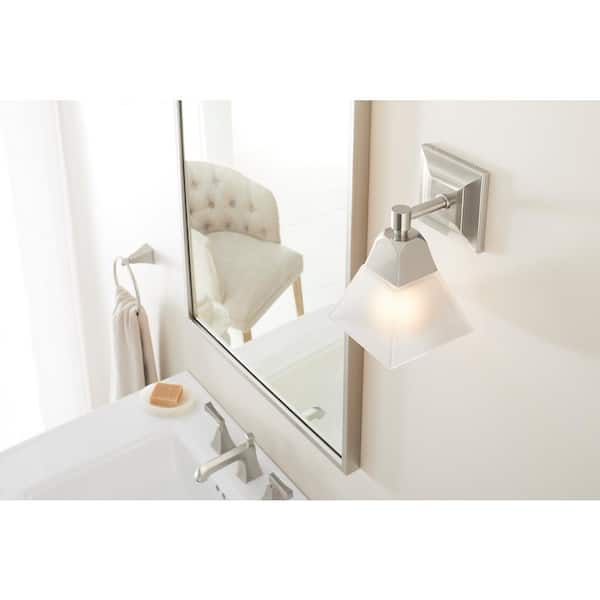 KOHLER Memoirs 1-Light Brushed Nickel Wall Sconce