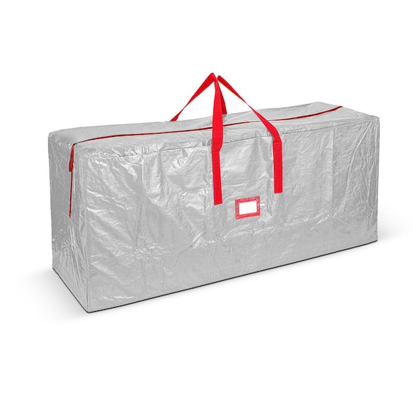 OSTO White Waterproof Artificial Tree Storage Bag for Trees Up to 9 ft. Tall