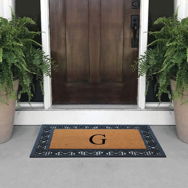 Color G Door Mats Indoor, 24X36 Dark Grey Front Door Mat Indoor Door Rugs  for