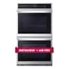 9.4 cu. ft. Double Wall Oven with Steam Sous Vide (WDEP9427F)