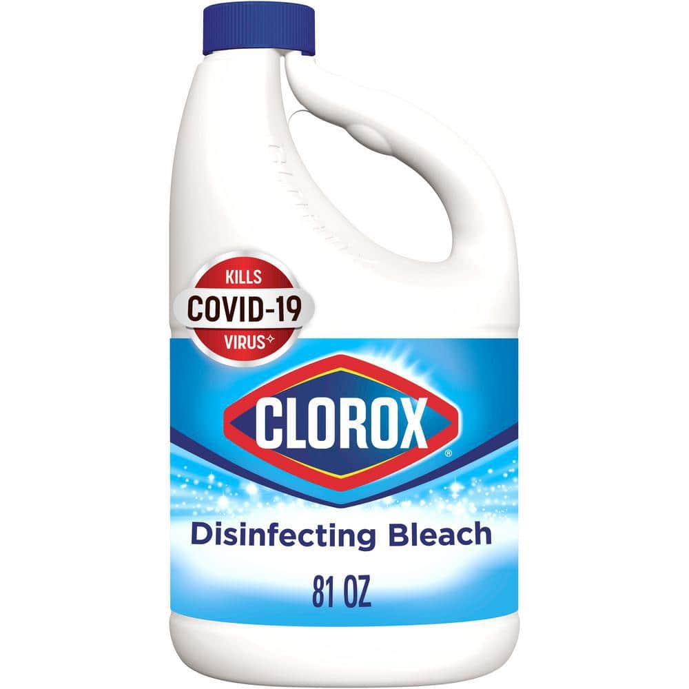 Clorox 81 oz. Concentrated Regular Disinfecting Liquid Bleach