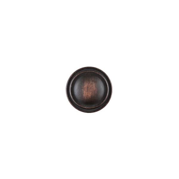 Sumner Street Home Hardware Boise 1-1/4 in. Oil Rubbed Bronze Round Cabinet Knob
