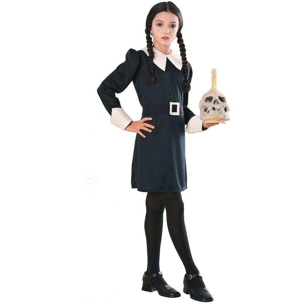 Gothic Girl Child Wednesday Addams Costume – Costume Zoo