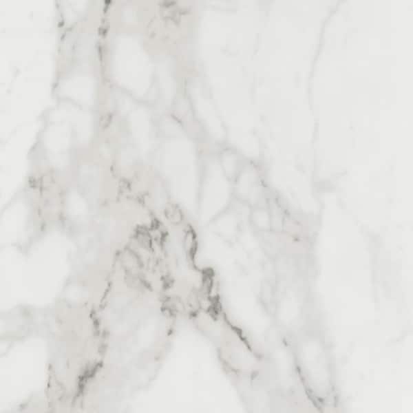 Crystal Bianco 32 in. x 32 in. Polished Porcelain Stone Look Floor and Wall  Tile (21.33 sq. ft./Case)