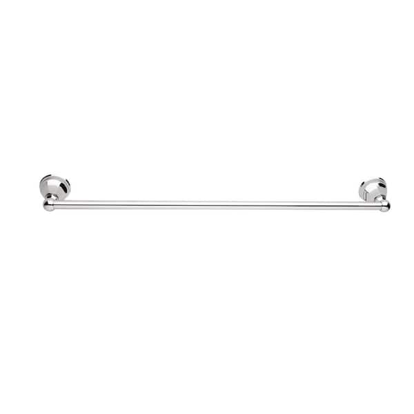 Palladian 30 in. Wall Mounted Towel Bar in Satin Nickel