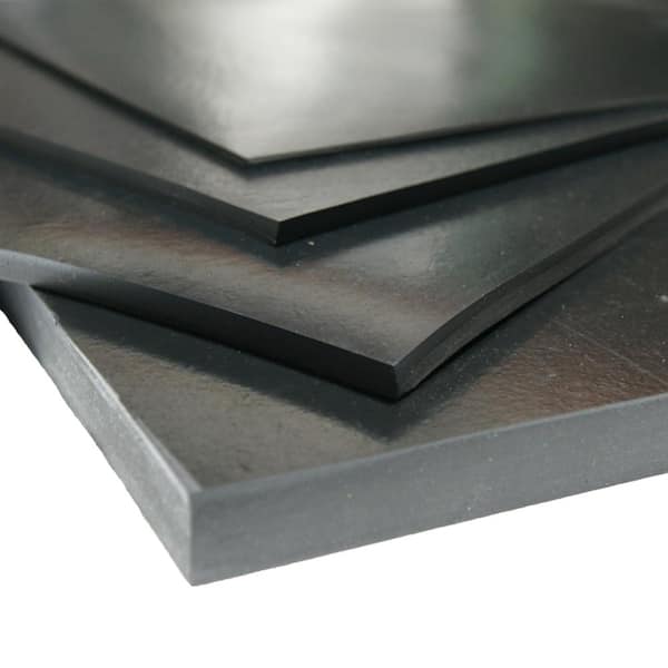 Neoprene 1/4 in. x 36 in. x 216 in. Commercial Grade - 60A Rubber Sheet