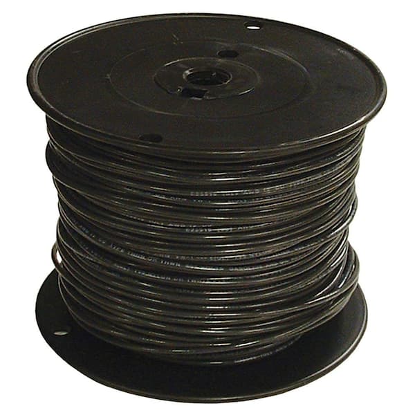 Southwire 500 ft. 1 Black Stranded CU SIMpull THHN Wire