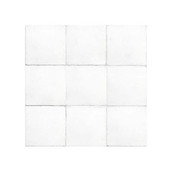 Roca Olaria White 6 in. x 6 in. Glossy Ceramic Wall Tile (12.8091 sq. ft./Case)