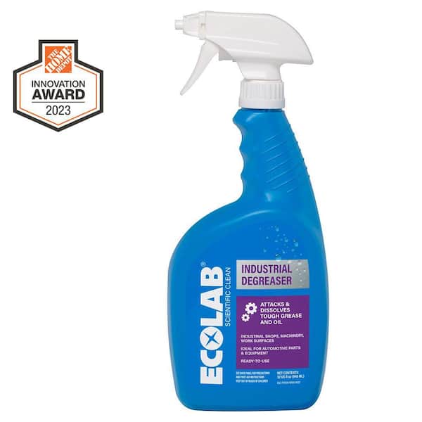 ECOLAB 32 oz. Professional Strength Industrial Degreaser Spray, Attacks Grease, Buildup and Stains