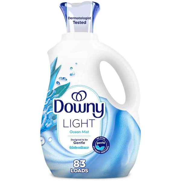 56 oz Gentle Soft and Fresh Ocean Mist Scent Liquid Fabric Softener (83 loads)